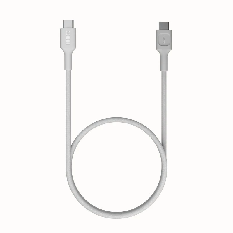 Cable USB-C-USB-C PowerStream 100W braid 1,2m white