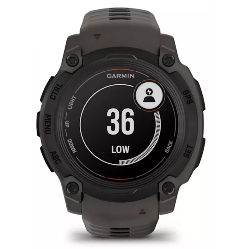 Garmin Instinct E 2.18 cm (0.86) MIP 40 mm Digital 166 x 166 pixels Black GPS (satellite)