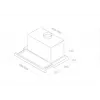 Elica Elite 14 STD GRIX A/90 Semi built-in (pull out) Stainless steel 350 m³/h