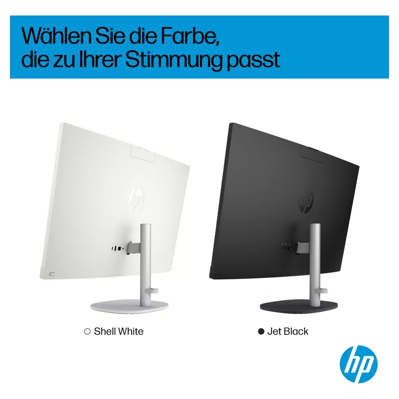 HP AI 27-cr2275ng - All-in-One (Complete Solution) - Core Ultra 7 255U - RAM 16 GB - SSD 512 GB - NVMe - Intel Graphics - 1GbE, Bluetooth 5.3, Wi-Fi 6 - WLAN: 802.11a/b/g/n/ac/ax, 