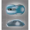 Wireless mouse YENKEE YMS2010BE dual-mode ergonomic, 2.4 GHz USB receiver + Bluetooth 5.1, 4-level DPI 1000–3200, 6 buttons