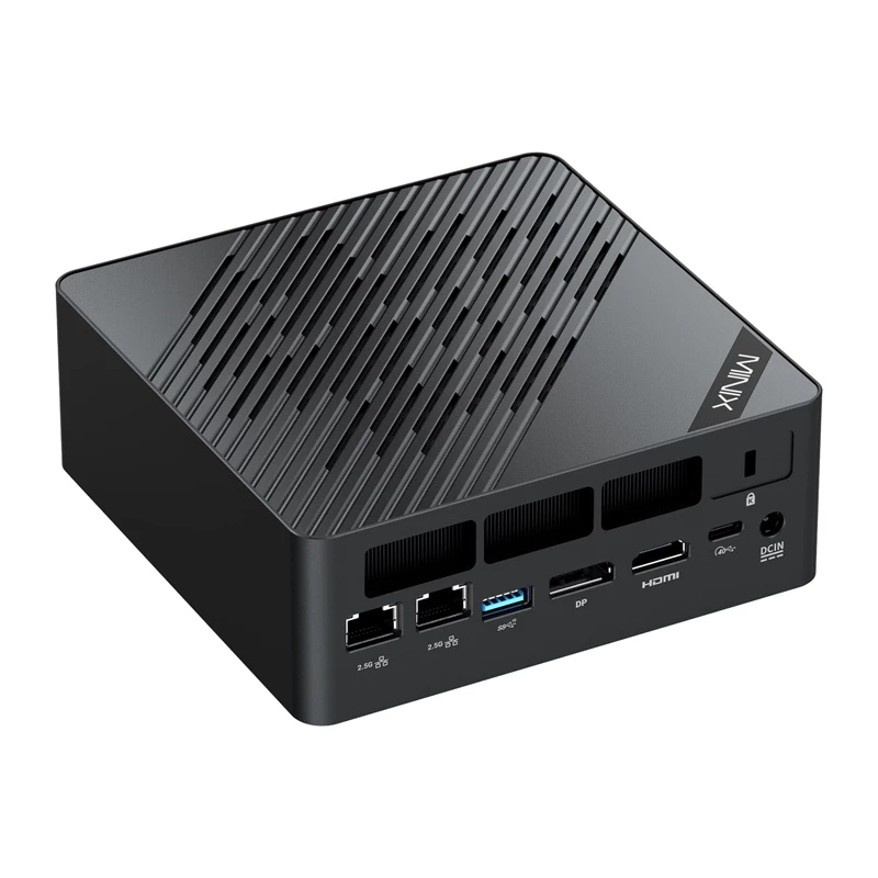 MiniX Mini PC ER937 HX370 with 32 GB storage and 1000 GB HDD
