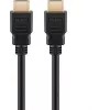 Goobay 61161 - 5 m - HDMI Typ A (Standard) - HDMI Typ A (Standard) - 10,2 Gbit/s - Audio Return Channel (ARC) - Black (61161)