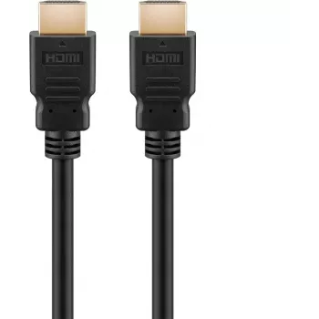 Goobay 61161 - 5 m - HDMI Typ A (Standard) - HDMI Typ A (Standard) - 10,2 Gbit/s - Audio Return Channel (ARC) - Black (61161)