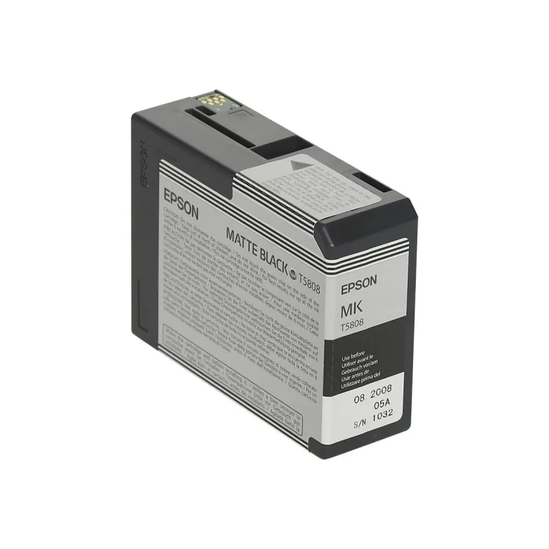 Ink cartridge Epson C13T5808 Matte black — Original Epson cartridge, matte black