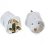 Power Plug Adapter Bachmann 921.010 White