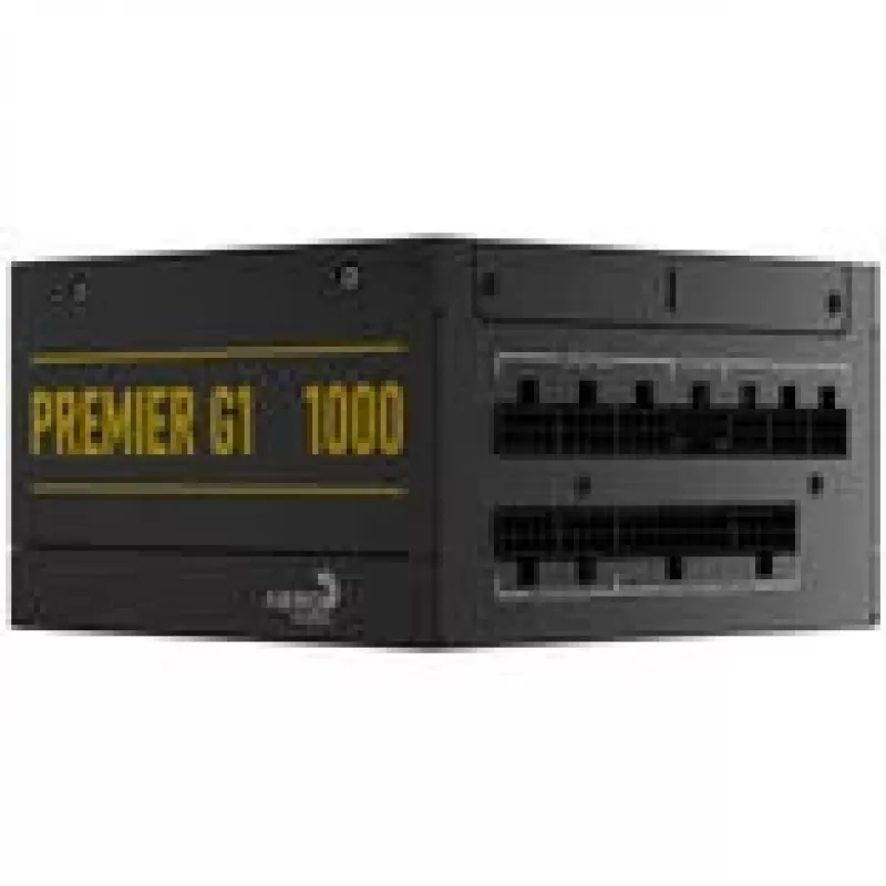 Aerocool Premier G1 80 PLUS Gold Power Supply, PCIe 5.1, ATX 3.1 - 1000 Watt, black