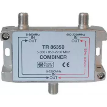 Satellite TV Splitter ShiverPeaks maximum connectivity 5–860 MHz / 950–2250 MHz with DC pass
