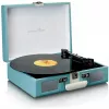 Belt-drive audio turntable Lenco TT-110 Blue White Semi Automatic