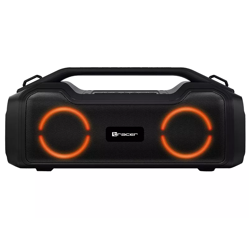 Stereo portable speaker TRACER BigBoy TWS Bluetooth 40W RMS, Bluetooth 5.3, 12h battery, Black