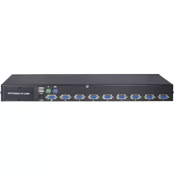 Inter-Tech KVM AS-9108DU Rack-installation Black Keyboard/Video/Mouse (KVM)-Switch (88887233)