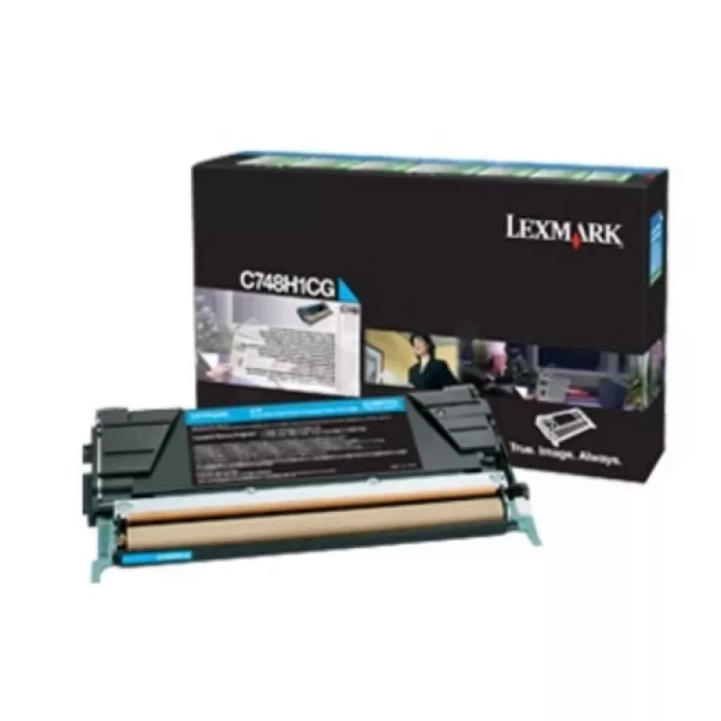 Toner cartridge Lexmark C748H3CG 10000 pages Cyan
