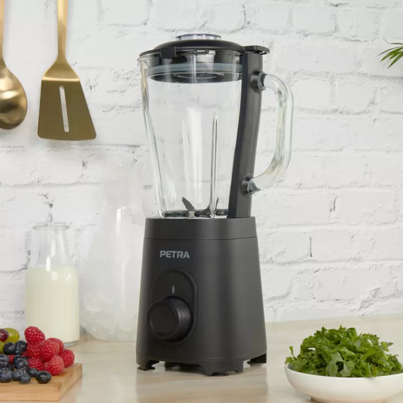 Blender Glass Jug Petra PT5531MBLKVDE Black
