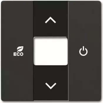 Busch Jaeger central cover plate black mt 6235-885 (6220-0-0511)