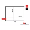 Projection Screen Maclean MC-591 3.05 m (120 inch) 4:3