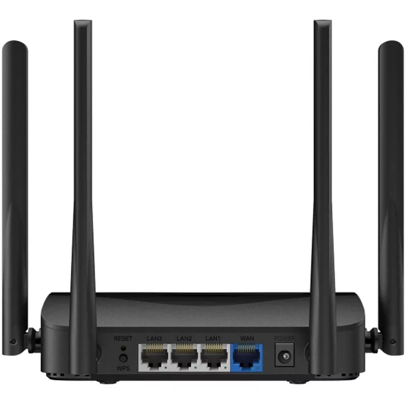 Tabletop router MERCUSYS MR25BE EasyMesh Wi‑Fi 7 dual‑band 2.4/5 GHz, 3600 Mbps, 3× Gigabit LAN, 4 external antennas
