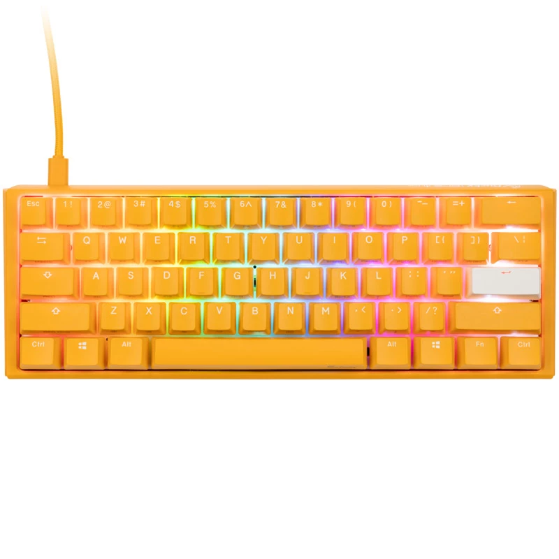 Ducky One 3 Mini Yellow keyboard Gaming USB QWERTY US English