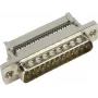 Harting D-SUB Pin Header 180 ° Number of Poles: 37 IDC 09 66 428 6700 1 pc(s) (09 66 428 6700)