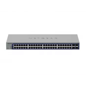 Managed Gigabit Ethernet Switch Netgear GS752TX, 48x RJ-45 10/100/1000, 10G support, 1U rack, grey