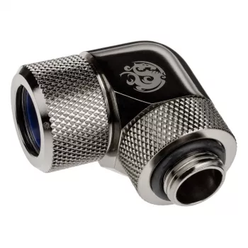 Adapter 90° BitsPower Advanced Multi-Link G1/4 inch AG to 14mm OD Hardtube — swivel