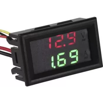 VAM10010 - LCD Voltage and Current Meter 3.5 V to 30 DC (com-vam10010)