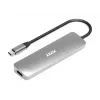 Interface hub Port Designs 900162 USB Type-C — USB Type-C output, 3840x2160@60Hz, 20V/5A input, 117×34×13 mm, silver