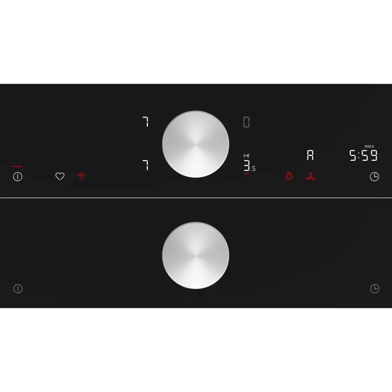 Neff N 90 Black Built-in 80 cm Zone induction hob 5 zone(s)