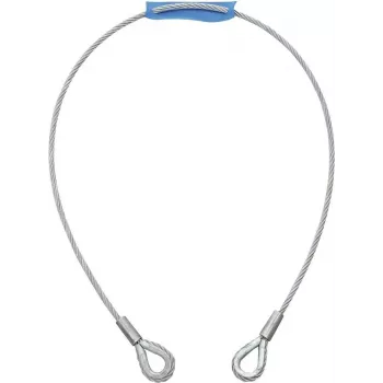 Steel cable EUROLITE 5801048L 1000×6 mm silver with thimble