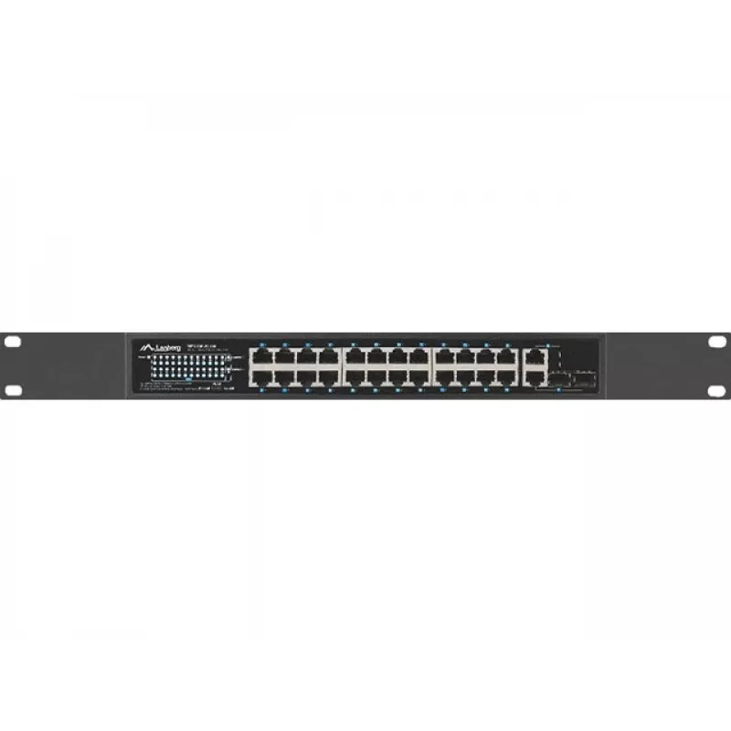 Lanberg RSFE-24P-2C-250 Network Switch Unmanaged Gigabit Ethernet (10/