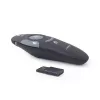 GEMBIRD wireless IR presenter WP-L-11, 4 buttons, 2.4 GHz RF USB receiver, black, AAA battery