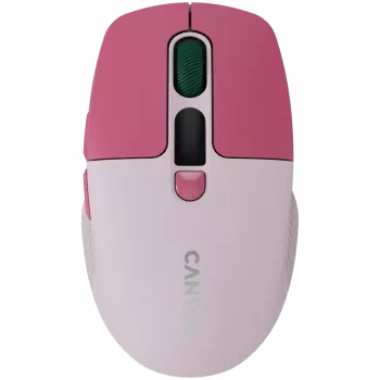 Canyon MW-26 - 2in1 wireless optical mouse Bluetooth / 2.4 GHz - silent - pink