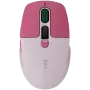 Canyon MW-26 - 2in1 wireless optical mouse Bluetooth / 2.4 GHz - silent - pink