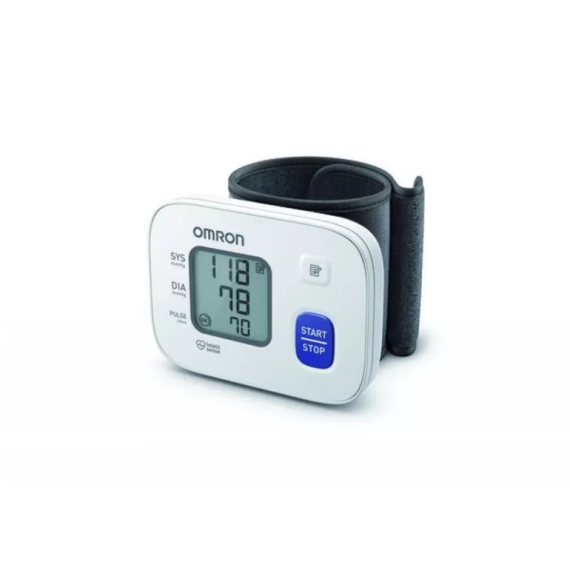 Omron RS2 HEM-6161-E wrist blood pressure monitor