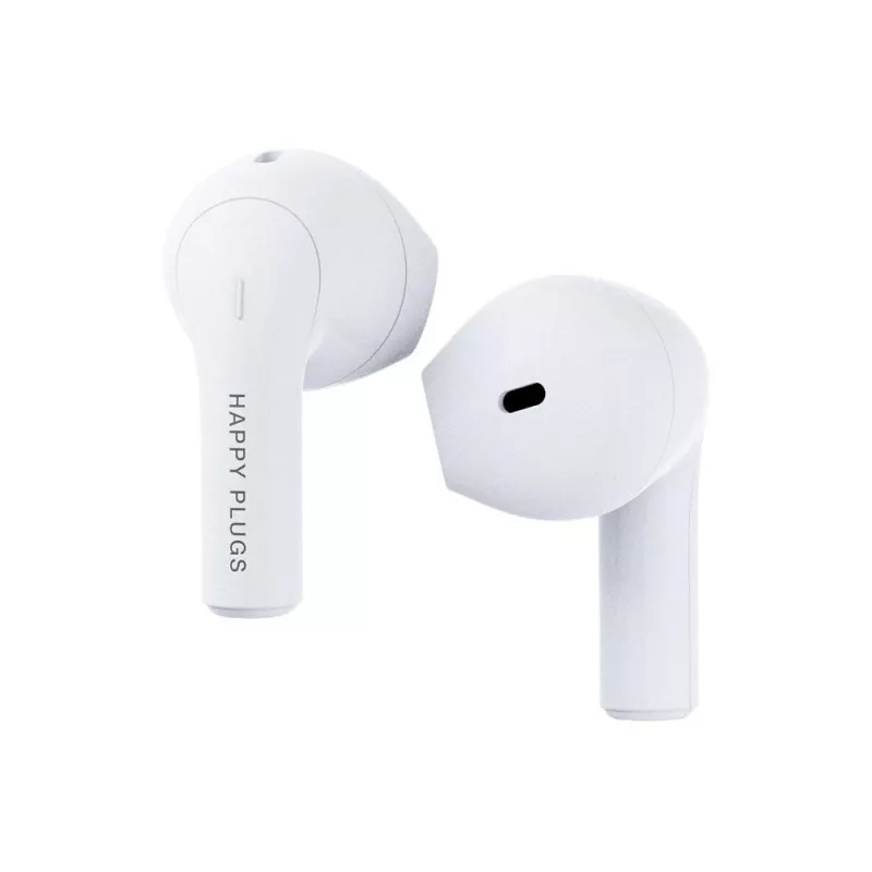 Headset happy plugs JOY TWS in-ear Bluetooth for calls, music, sport — white, 20–20000 Hz