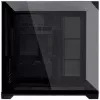 Lian Li O11 Vision Compact PC-Enclosure Bundle + 3x UNI FAN SL-INF 120 Reverse Blade Fan - black