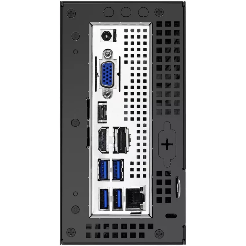 ASRock DeskMini H470 - Barebone - Mini-PC - LGA1200-Socket - Intel H470 - no CPU - RAM 0 GB - GigE