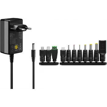 Goobay 65592 Power Adapter Black