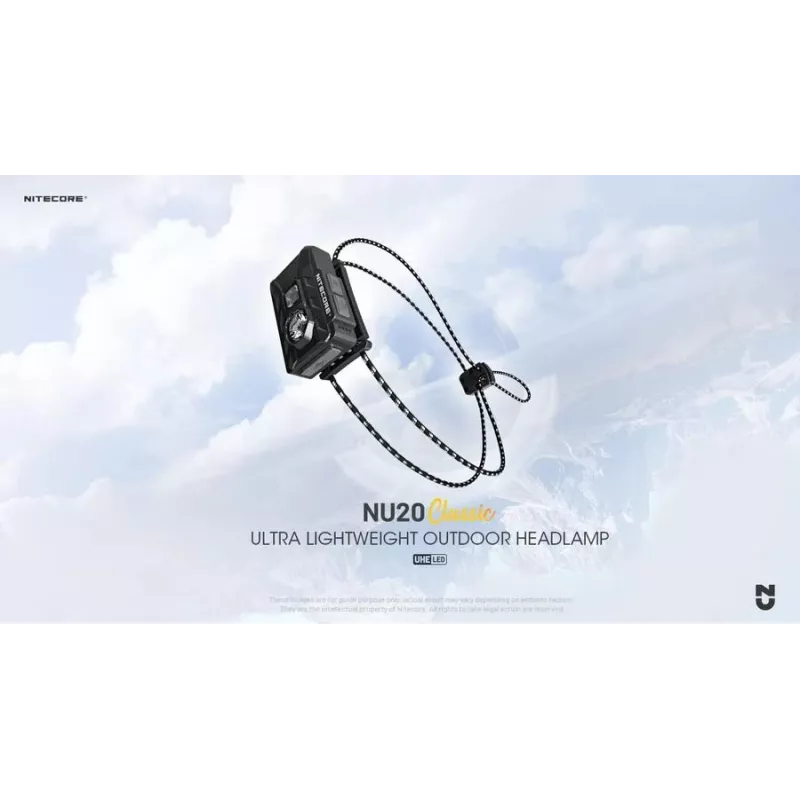 Headlamp NU Series 360 LUMENS/NU20 Classic Nitecore