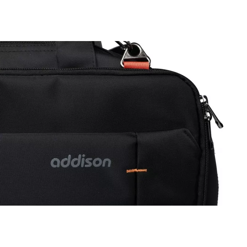 Addison 305014 notebook case 35.8 cm (14.1) Toploader bag Black