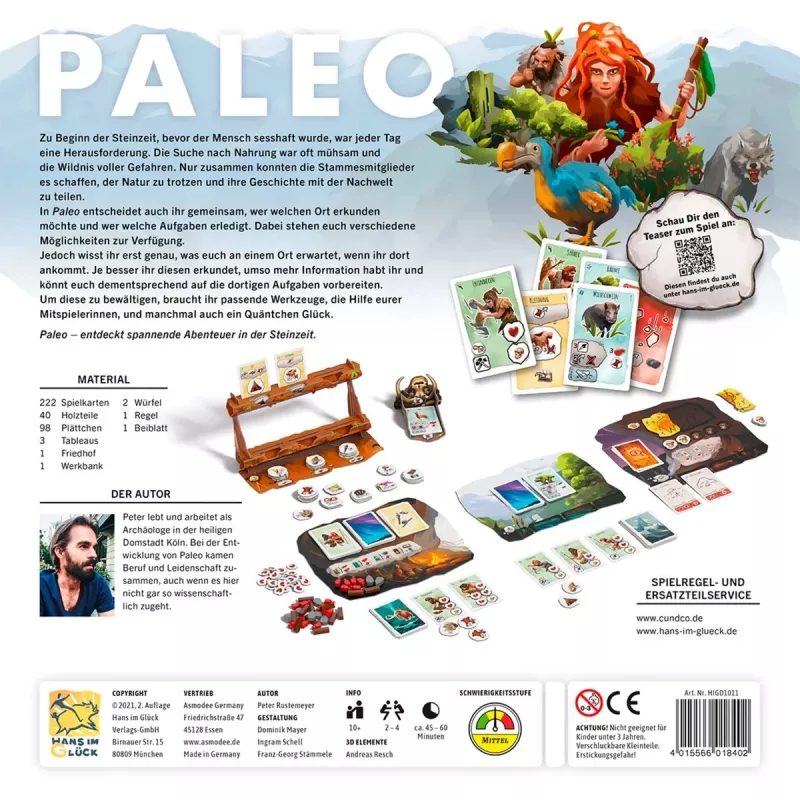 Paleo, Board Game Expert Game of the Year 2021