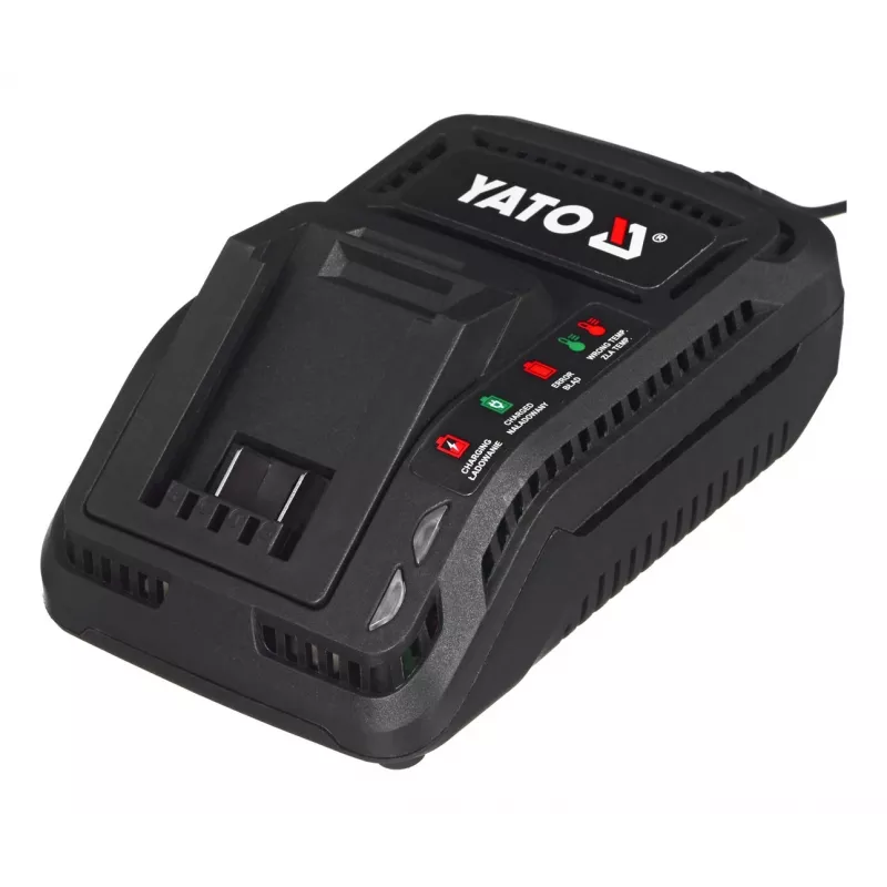 Angle grinder YATO YT-82826, 18V Li-Ion 2Ah, 125 mm disc, 10,000 RPM, M14 thread, tool-free adjustable guard
