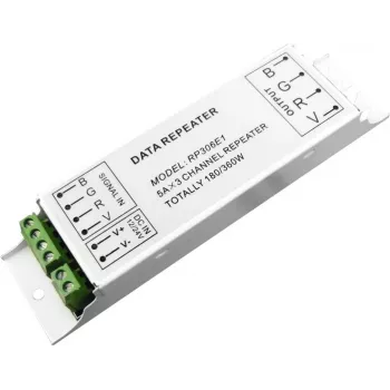 LED strip amplifier EUROLITE 50533000 for 12 V and 24 V LED installations