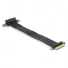 DeLOCK Riser Card PCI Express x4 male to x4 slot 90° angled with cable 30 cm