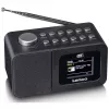 Tabletop radio Lenco CR-625BK — FM/AM receiver with Bluetooth, black