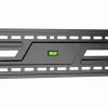 Fixed TV wall mount GEMBIRD WM-100F-01 for 43–100 inch screens, steel, max load 75 kg, VESA 75x75–900x600