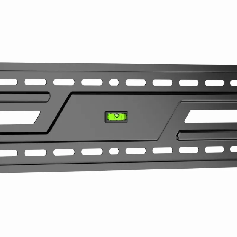 Fixed TV wall mount GEMBIRD WM-100F-01 for 43–100 inch screens, steel, max load 75 kg, VESA 75x75–900x600