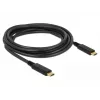 USB Cable DeLOCK 83325 USB 2.0 3m USB C Black