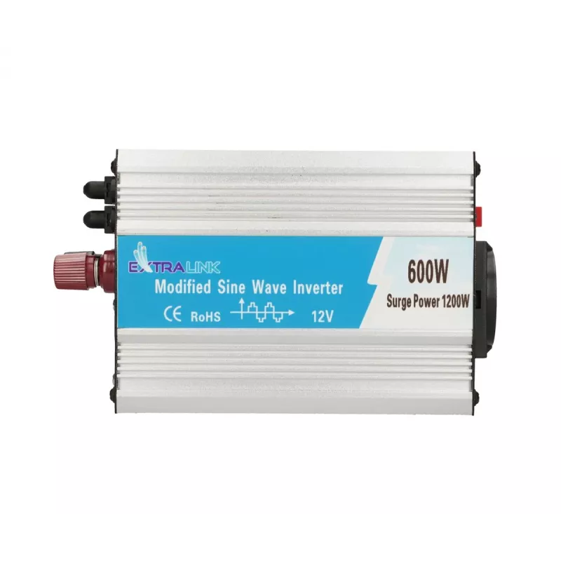 Extralink OPIM-600W Voltage Converter, Car 12V, 600W Modified Sine Wave