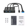 Internal Interface Cards/Adapter GRAUGEAR G-MP01 Black 102x102x25mm