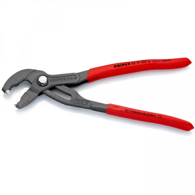 Knipex spring band clamp pliers total l.250mm cap.max.70mm settings 25
